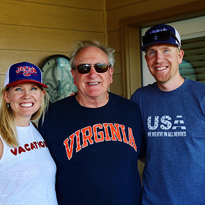 CEO Krista Beck, retired CEO Ron Berschauer and GM Ross Berschauer